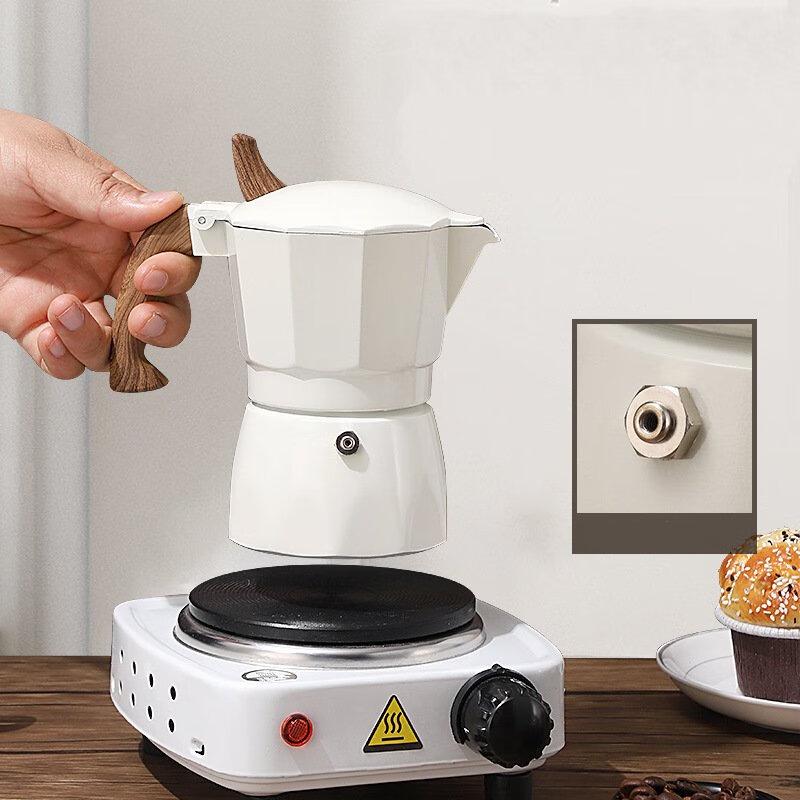 Shāngqí Small Home Aluminum Moka Pot