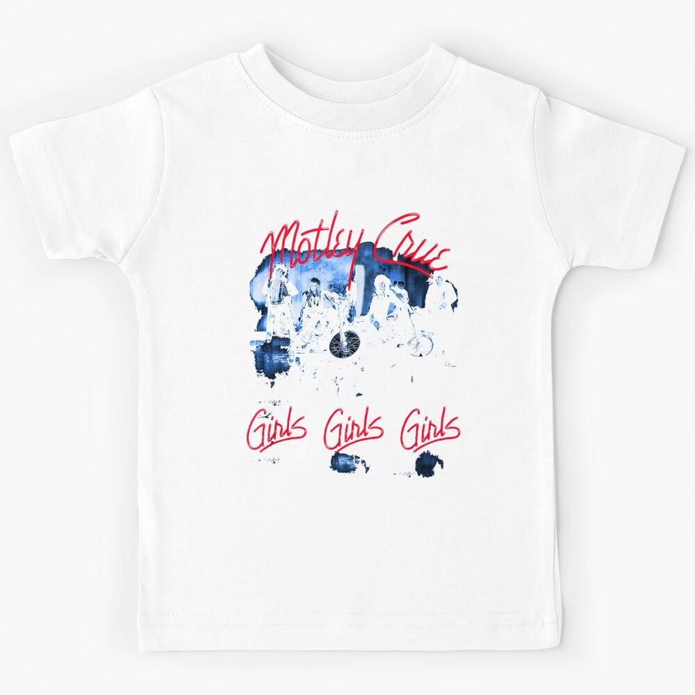 Mtley Cre Girls Tracklist Kids T-Shirt 120