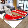 Arsenal F.C Pattern Rug, Indoor/Outdoor Mat, for Picnic, Gameroom, Bedroom, Office, Living Room, Home Decor Carpet, Birthday Gift