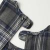 HOUSE WEAR STUDIO Peach Brushed Yarn Composition Woven with Free Size [NAIGAI] 100% Cotton, Dyed, Pattern, Back, Tie-back, Women's Apron, 70372219,