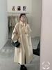 Korean Style Double-Sided Wool Coat for Women - Autumn/Winter Collection