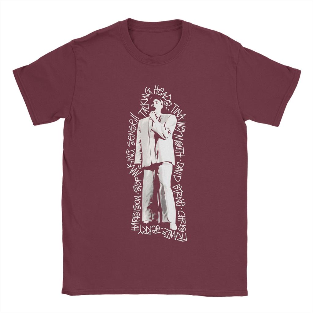 Talking Heads T Shirts for Unisex Cotton Fun TShirts O Neck Tee Shirt Short Sleeve Clothing Classic
