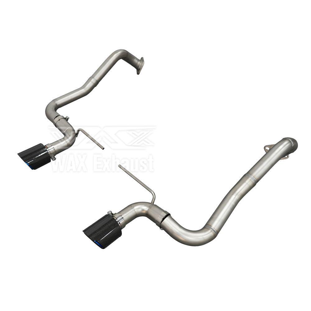 Porsche 718 Cayman/Boxster (2016-2025) Stainless Steel Valved Cat-Back Exhaust System