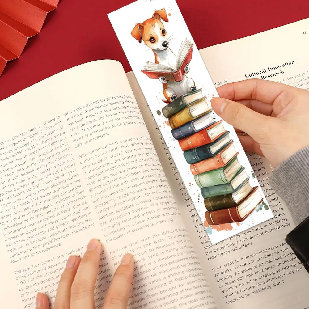 32 pièces, marque-pages créatifs pour chiens, chiens mignons de dessin animé, parfaits pour les enseignants, les lecteurs et les amoureux des livres, cadeau d'anniversaire.
