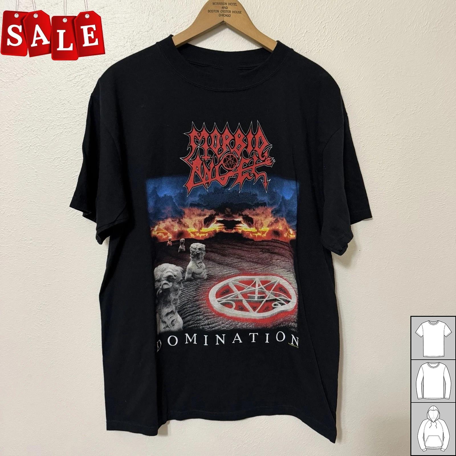 New 006 Morbid Angel Domination Masters Of Chaos Unisex All Size T-Shirt JM687 M