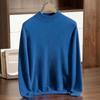 Men's Autumn-Winter Cashmere Half-High Neck Business Pullover Sweater