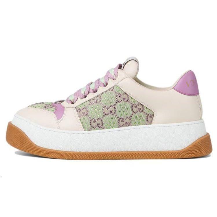 Gucci Wmns Screener 'GG Cristalli - Dettaglio Smalto Viola' Donna 783115 AADEF 9141