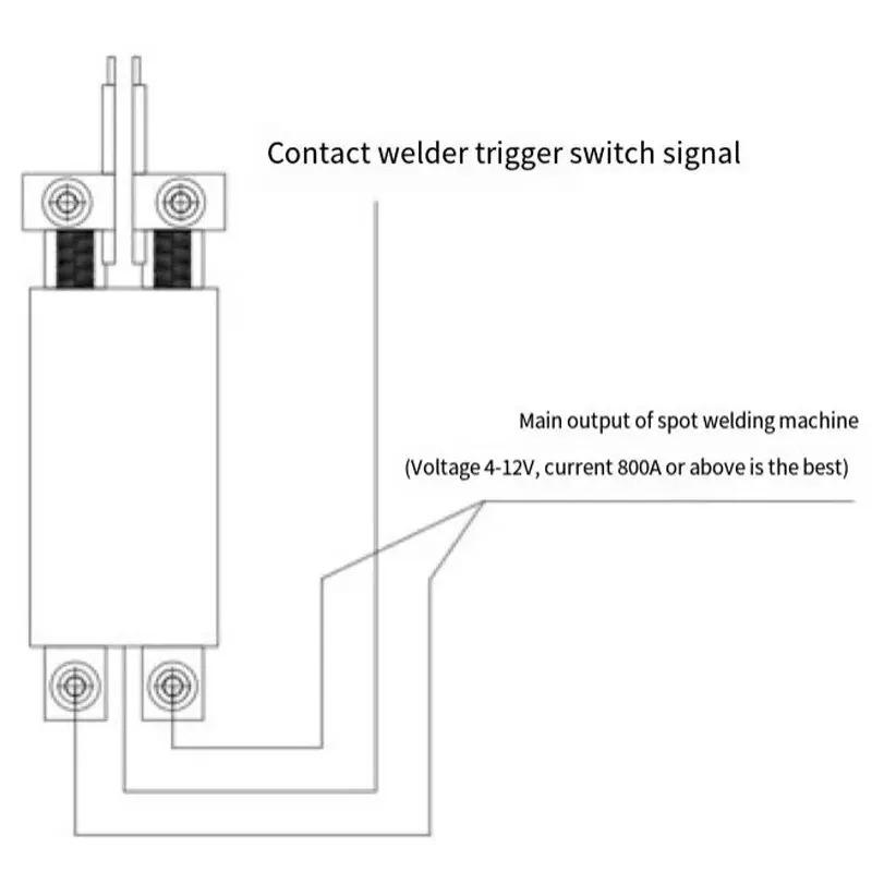 Spot Welding Pen Integrated Spot Welder Hand-held with Automatic Trigger For 18650 Battery Trigger Weld Mini Spot Weld
