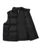 Wacky Willy Solid Ripstop Down Vest Black