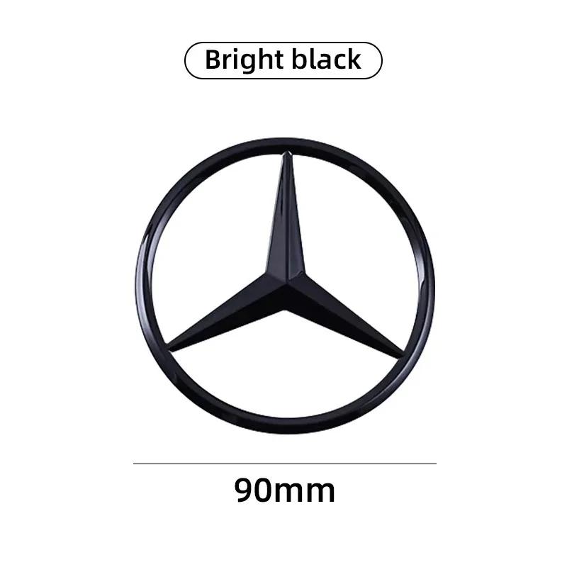 FOR  Star Stickers Car Rear Trunk Emblem For Mercedes Benz S320 W164 W203 W204 W168 C180 E320 A200 GLE GLS CLS GLC CLA GLA GLK