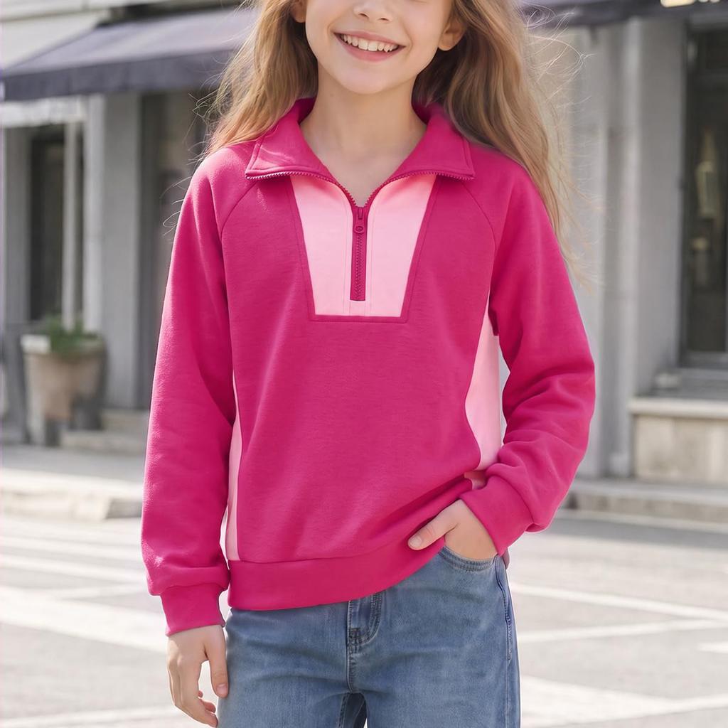 Boys and Girls Casual Long Sleeve Hooded Sweatshirt Comfortable Pullover for Everyday Wear