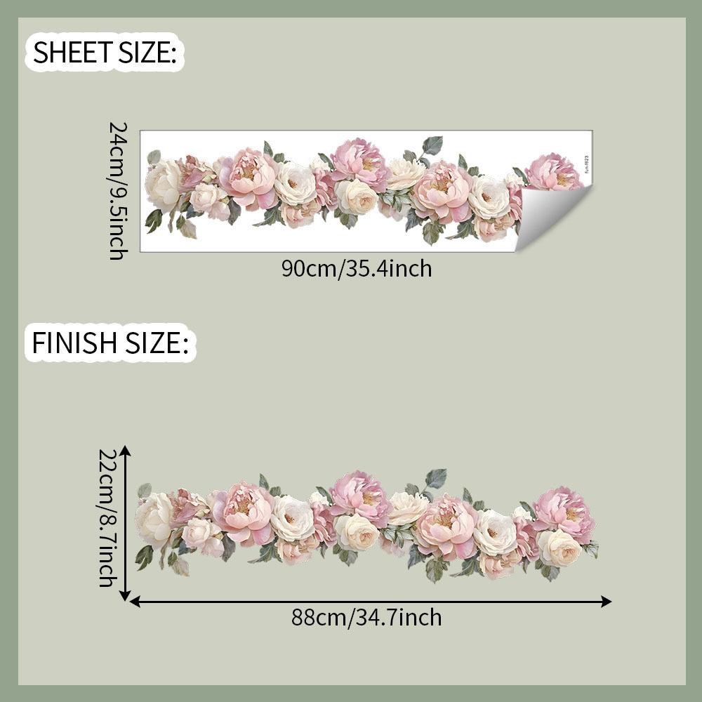 Green Leaves Plant Branch Wall Sticker Bedroom Living Room Background Decoration Mural Home Decor Stickers Art Decals Wallpaper