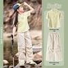 Moonkids Girls' Quick-Dry Short Sleeve Sports Set