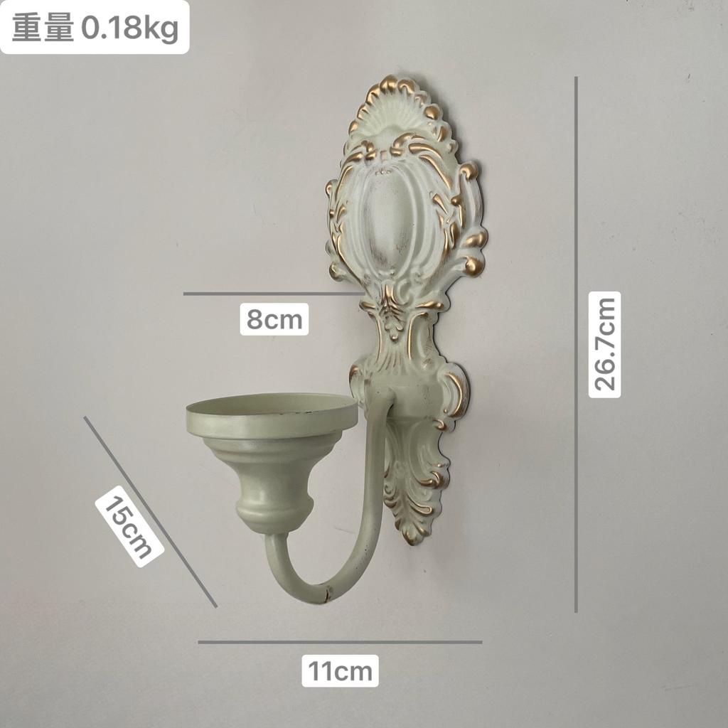 2 ks Severský litinový svícen na stěnu Rustikální svícen Minimalistická domácí dekorace Vintage závěsný stojánek na čajovou svíčku