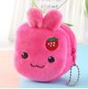 Women's Cute Coin Wallet Cartoon Soft Plush Small Coin Purse Bag for Women Penguin Animal Zippper Coin Money Card Purses Cases