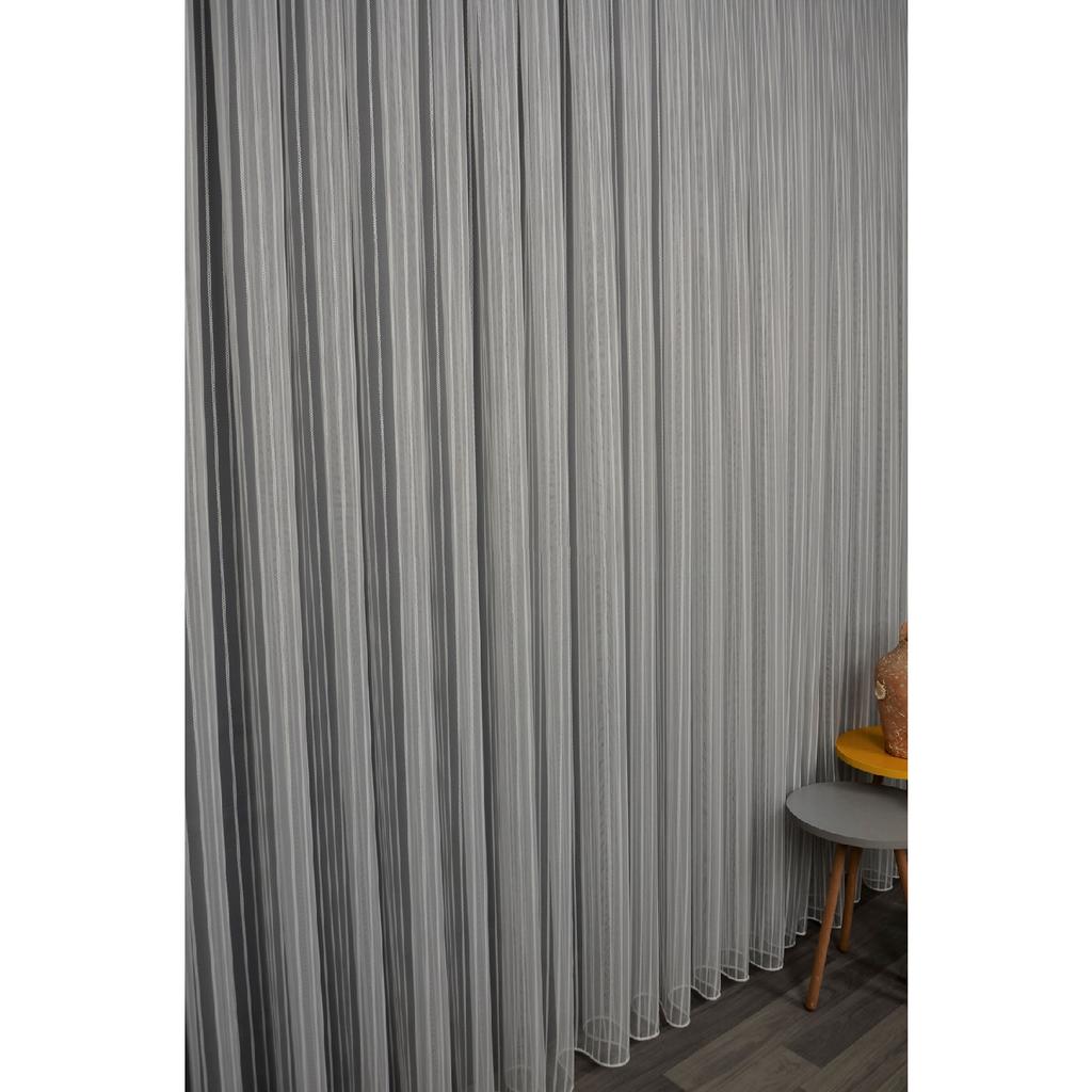 Klar til bruk Tynn batteri tyllgardin Enkelt panel