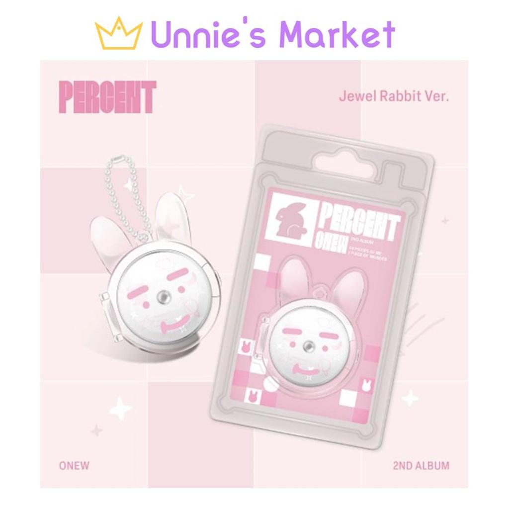 ONEW (SHINee) - PERCENT Jewel Rabbit Ver. 2nd Album