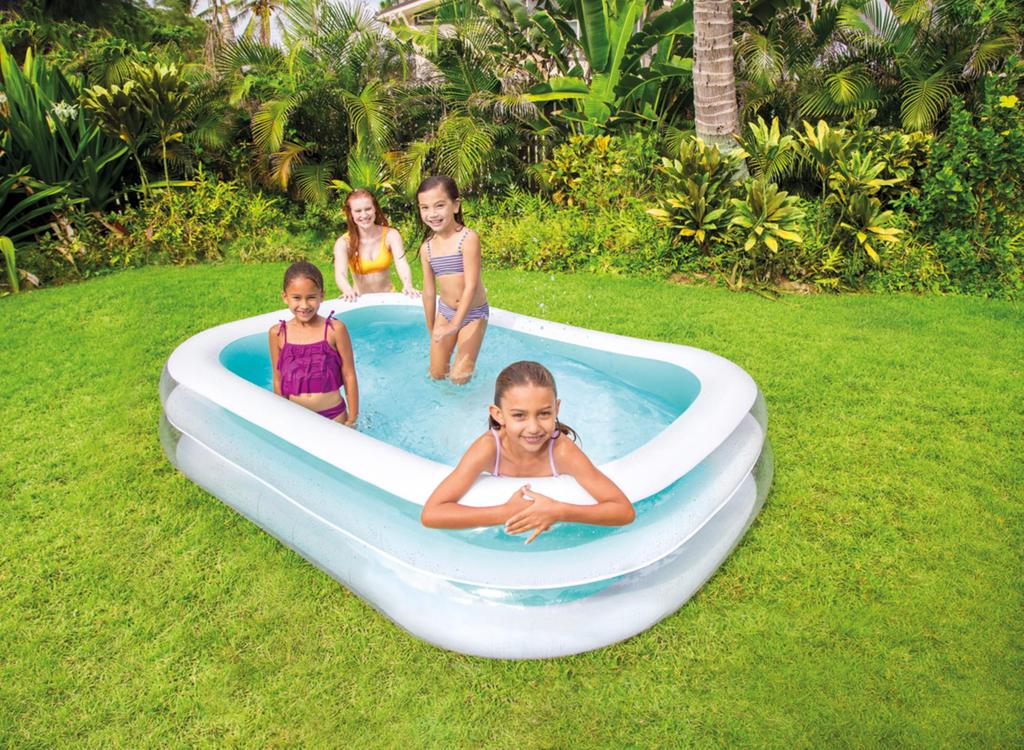 intex Swim Center Family Pool 262 X 175 X 56 Cm 56483 Japanese [Genuine Product]