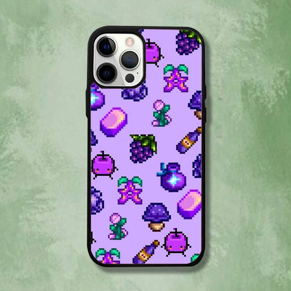 Cartoon S-Stardew V-Valley Phone Case For iPhone 17,16,15,14,13,12,11,Pro,Max,Plus,Mini,SE4,E Magnetic Magsafe Wireless Charging