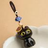 Chaîne de téléphone portable en ébène Pendentif Créatif Porte-clés de voiture chinois Pendentif USB Poupée en palissandre