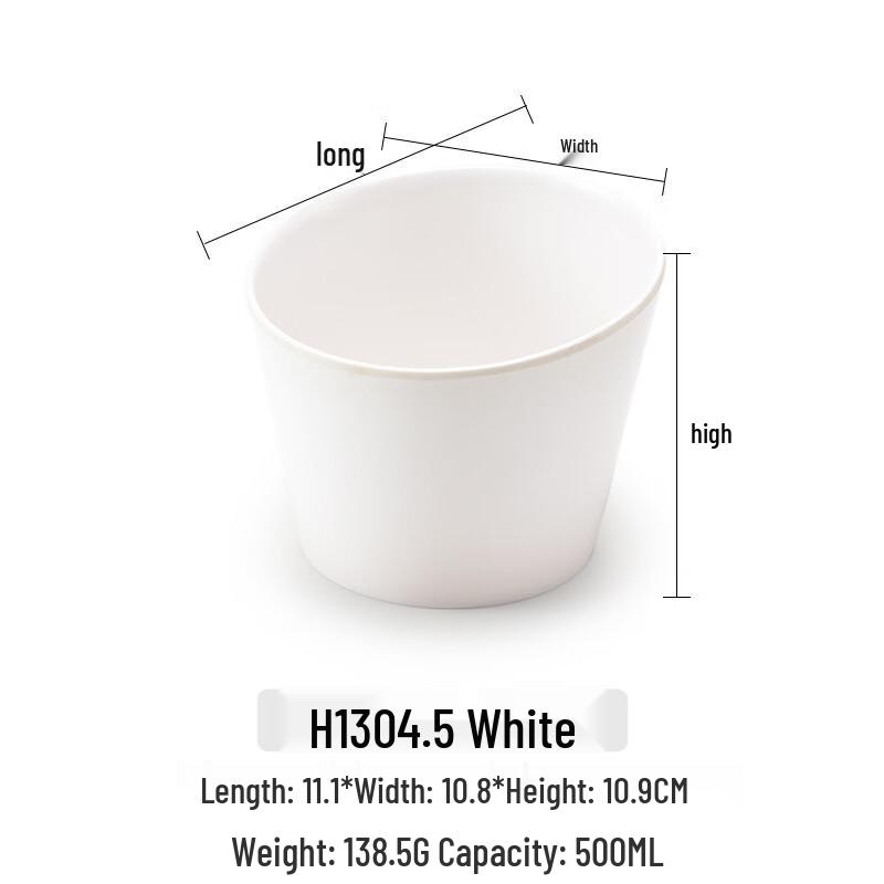 A5 Melamine Slanted Condiment Bowl