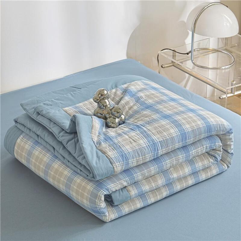 LISM Machine Washable Cotton Summer Quilt