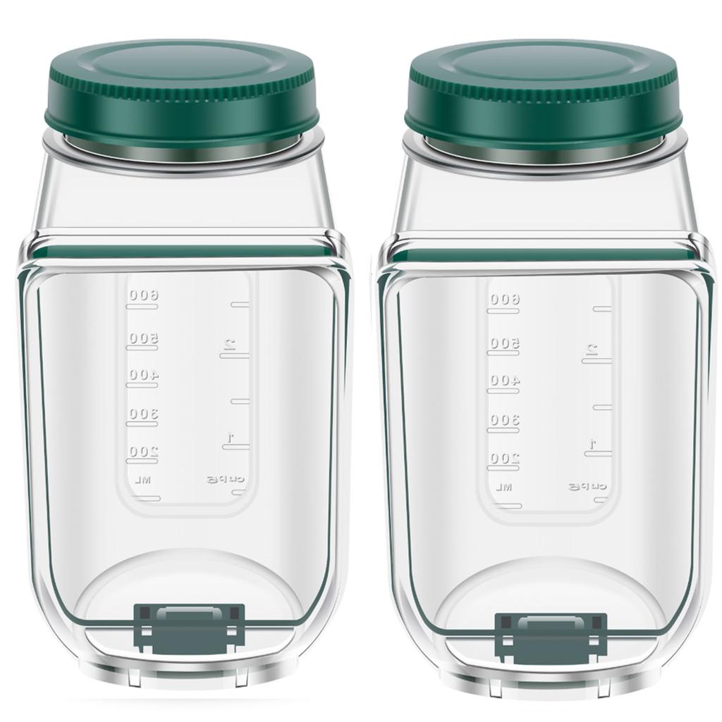 Salad Pod Breakfast Fruit Storage Box Leakproof Interval Crisper Container Salad Jars Outdoor Travel Keep Fresh Lunch Salad Box