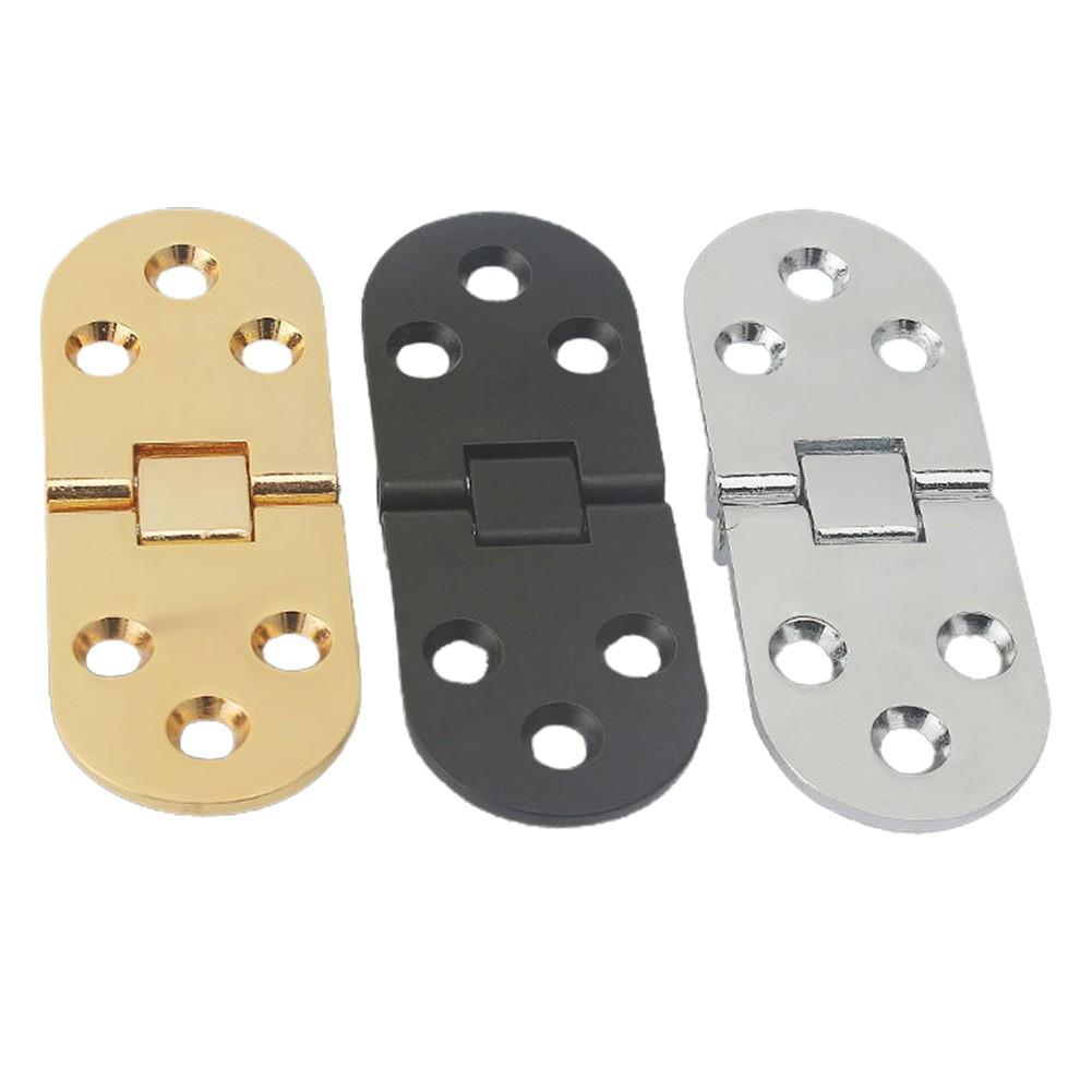 Thickened Zinc Alloy Flap Hinge 180° Furniture Countertop Folding Flap Hinge