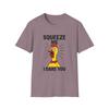 Unisex Softstyle T-Shirt Rubber Chicken Squeeze Me I Dare You Humor Funny