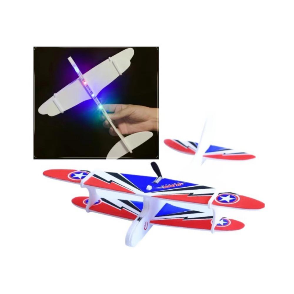 New Ligthweight Children's Hand Throwing Aircraft Multistyles EVA Airplane Glider Toy Model DIY Assemble Airplanes Toys