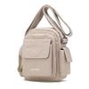 Casual waterproof multi-pocket commuter backpack 2025 summer new portable shoulder bag messenger bag