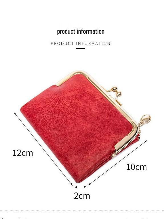 Women's 2023 Retro Multifunctional Folding Wallet & Coin Purse with Card Holder