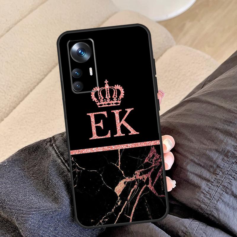 PERSONALIZED ROSE GOLD ENDLESS MARBLE Case For Xiaomi 13 13T 12T 11T 12 Lite 14 Pro 12X POCO F5 Pro X5 X3 M5 X4 F3 F4 C65 Cover