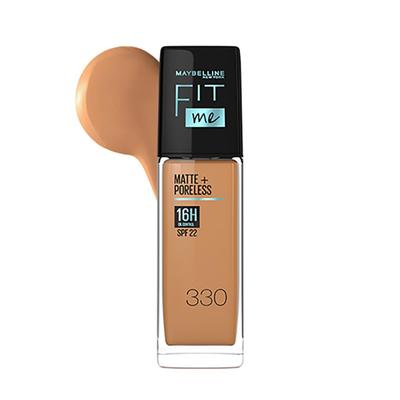 New York Fit Me Matte Poreless Liquid Foundation With SPF 22 Oil Control 30ml 330 Toffee