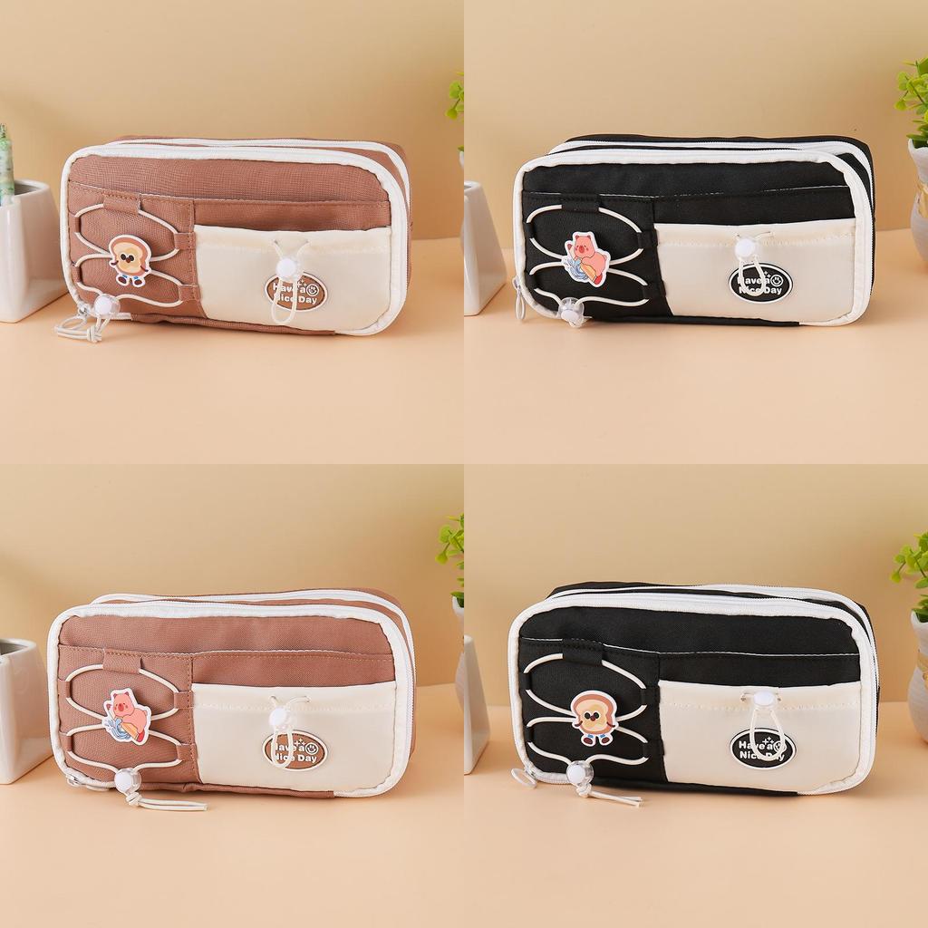 Girls Pencil Bag With Spacious Design And Polyester Construction For Elementary Students