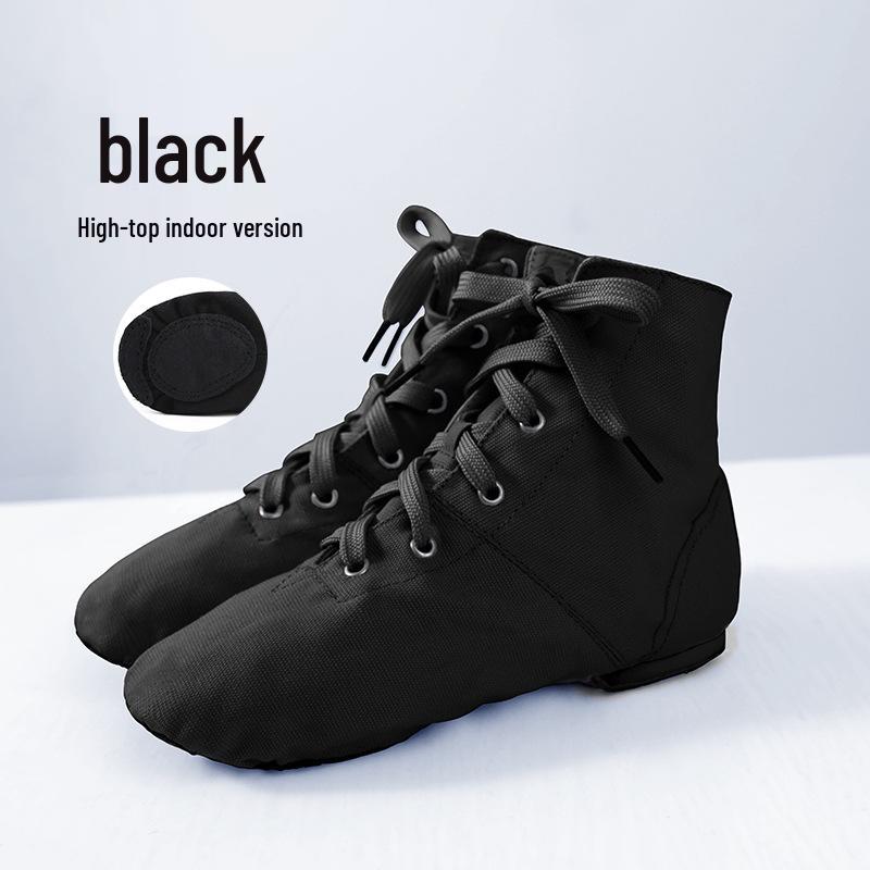 Canvas Jazz & Ballet Dance Shoes - Soft-Soled for Kids & Adults