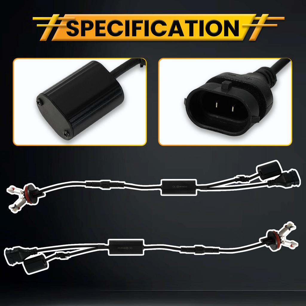 Canbus feilfri 12V 7000K LED Angel Eye Marker lyspærer Halo Ringer Lys Hvit lampe For BMW E82 E90 E92 E60 E63 E70 E71 E89