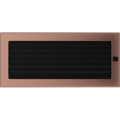 Vent Cover 17x37 Galvanic Copper with Blinds