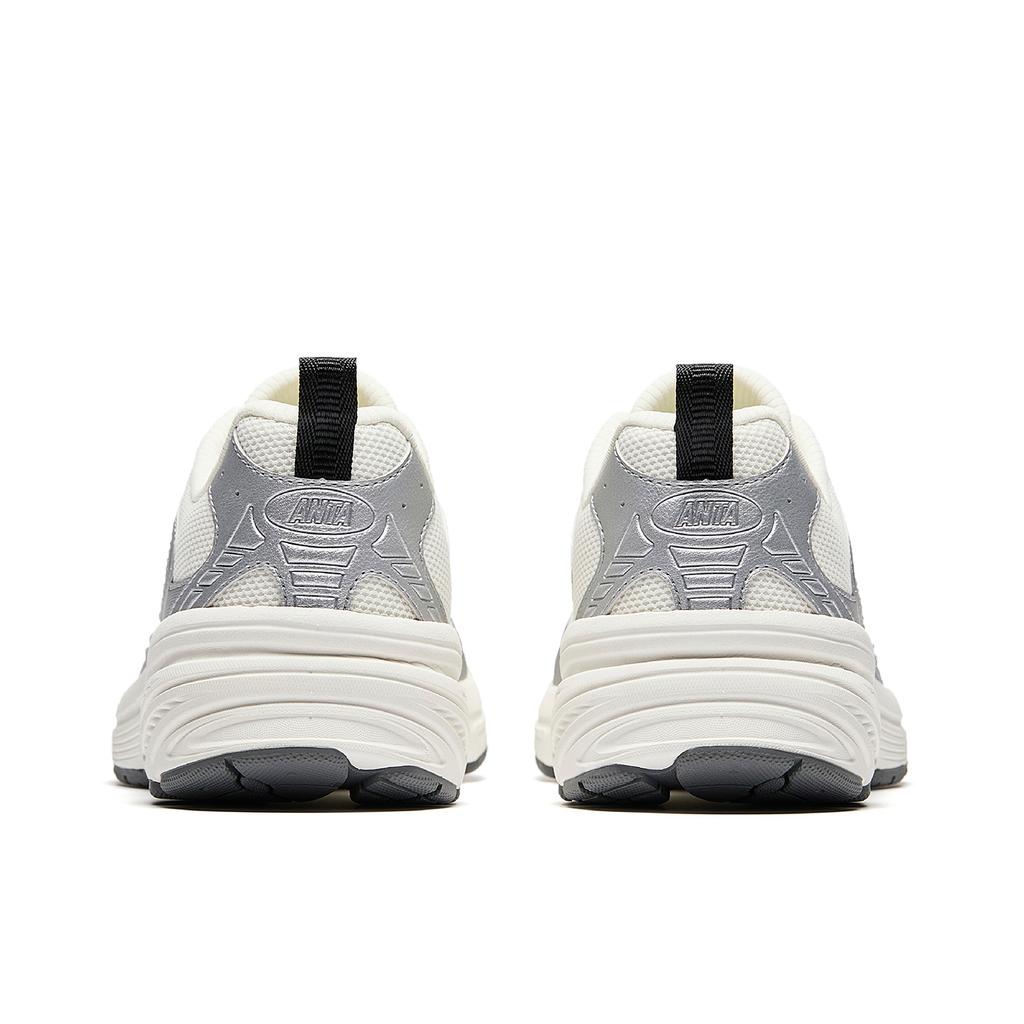 Anta AT804 Trendy Retro Lightweight Durable Non-Slip PG7 Technology Midsole Cushioning Low-Top Casual Shoes Men Casual Shoes Silver 912548866-1