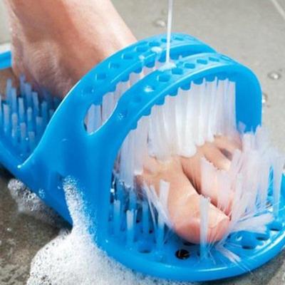 Spazzola per piedi Scrubber Massaggiatore Bagno Doccia Piedi Spa Detergente Easy Scrub SLIPPER