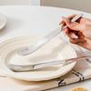 4Pcs Refined 316 Nonrust Steel Ice Creams Spoon Heat Resistant Dessert Cutlery For Daily Use And Entertaining Guests