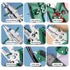Professional Wire Stripper Crimper, High-Carbon Steel Electrician Pliers for Cable Stripping & Wire Cutting