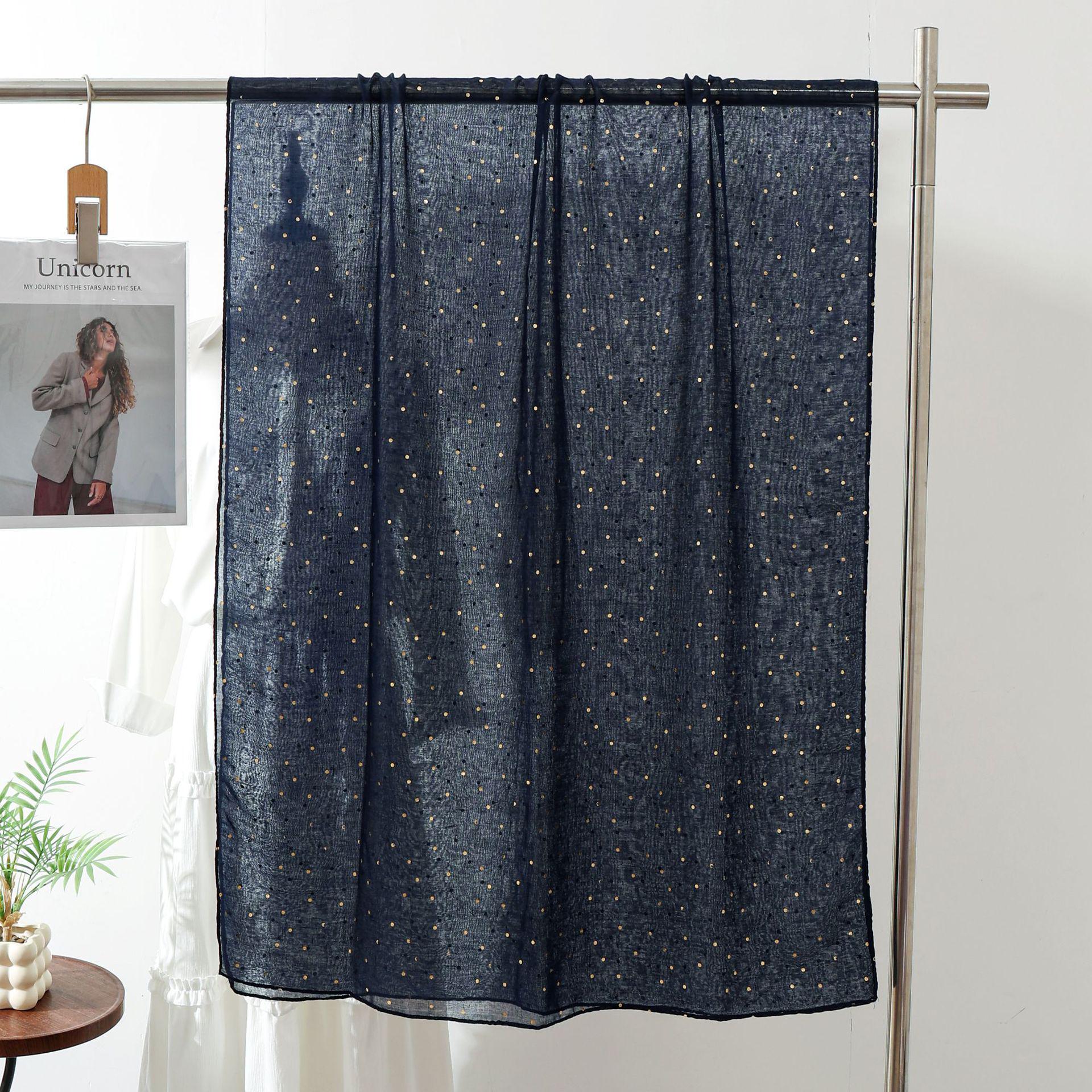 

New Autumn/Winter Polka Dot Long Shawl Scarf with Hot Stamping Zhejiang