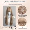 Xiaoyuan Japanese Long Straight Hair Wig - Fashionable, Age-Reducing Full Head Style