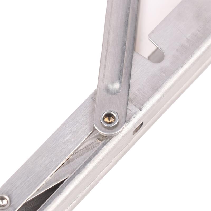 Wohnmobil Silber Finish Verdickt Edelstahl Mini Klapptisch Auto Zubehör Campervan Klapp Halterung Tisch Regal