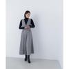 Beauty Tweedy Fringe Jumper Skirt [Natural Basic] [Brown/M]
