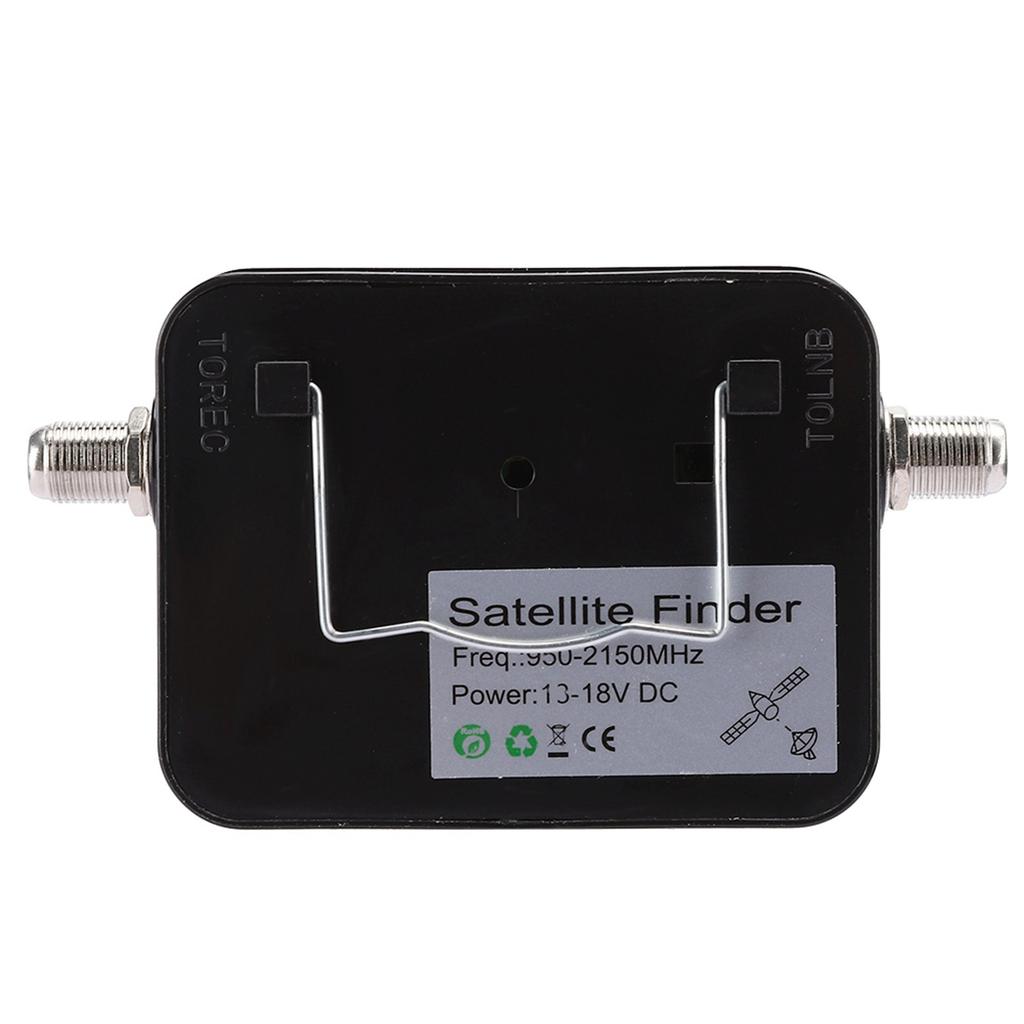 9501 Sensitive Satellite Finder Signal Strength Meter Black with Digital Screen