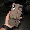 Geometry Anti-dust Phone Case For FCNT/Fujitsu Arrows N F-51C Kickstand Plain color Commerce Wristband Soft case Simple