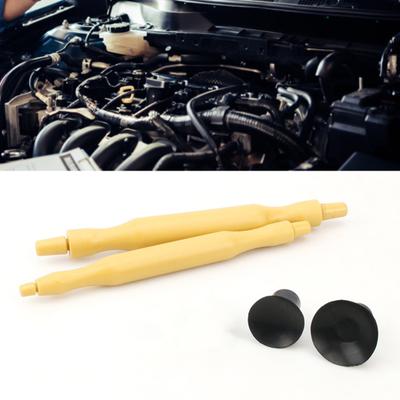 6Pcs/Set Valve Lapping Stick Plastic Grip with Sucker Cup Lightweight Valve Grinding Rod for Car