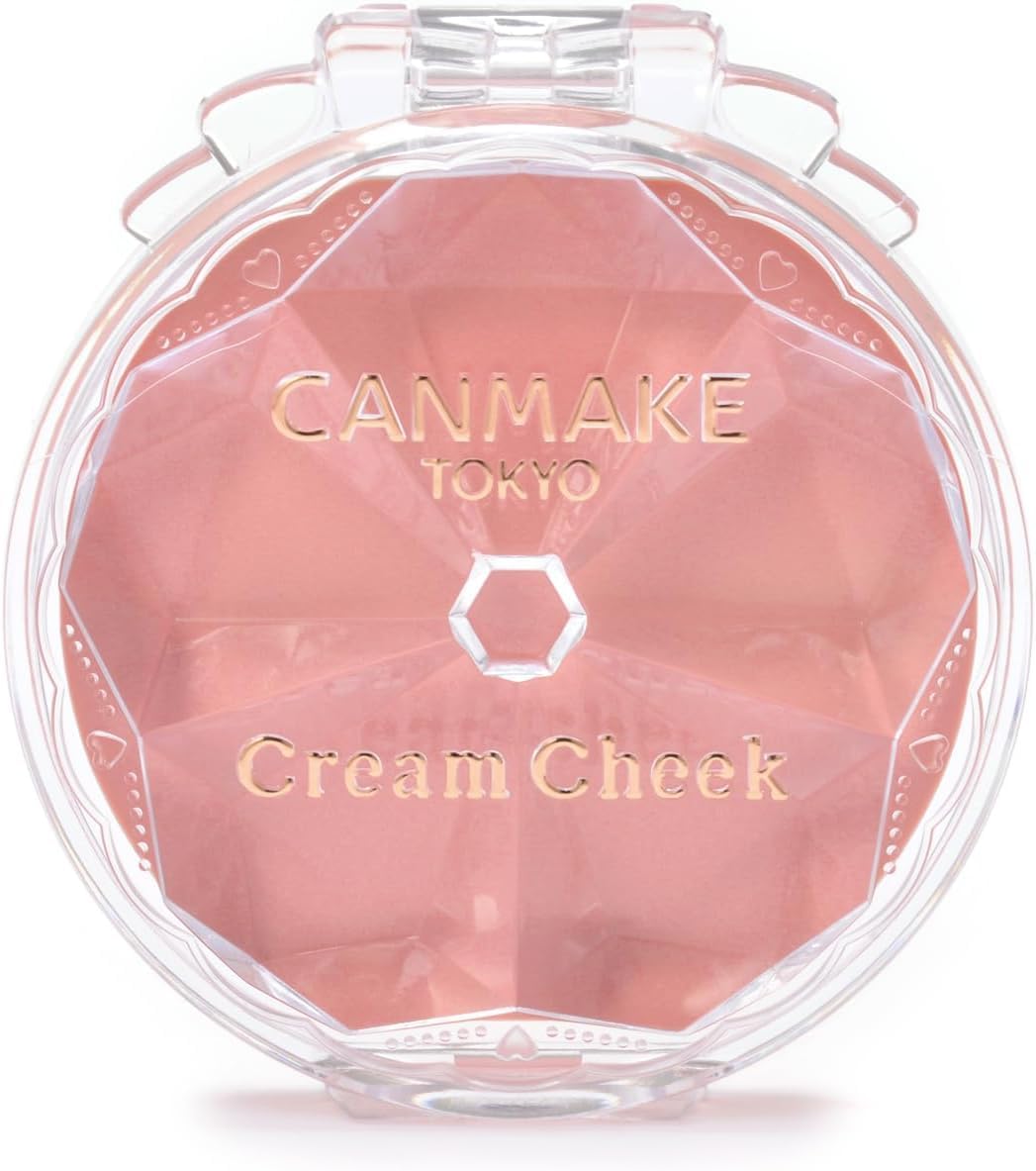 Canmake Cream 1 Clear Red Cheek, piece, 2.2g (CL01 Heart)